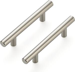 Ravinte 18 Pack 5 inch Kitchen Cabinet Handles Cabinet Pulls Brushed Nickel Stainless Steel Kitchen Drawer Pulls Cupboard Handles 3 Hole Center - - Amazon.com1.jpg